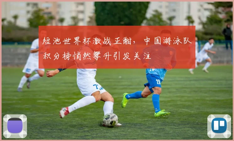 短池世界杯激战正酣,中国游泳队积分榜悄然攀升引发关注