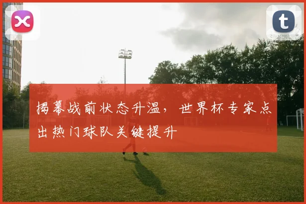 揭幕战前状态升温,世界杯专家点出热门球队关键提升